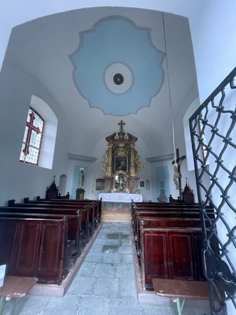 Restauration Bründl Kapelle Sankt Oswald - Malerei Pils